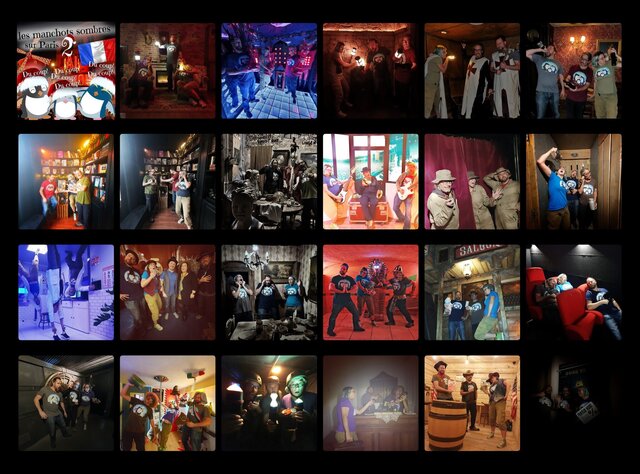 Pingouins Ténébreux, Paris