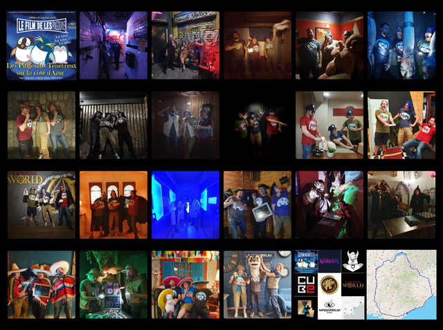 Pingouins Ténébreux, Côte d'Azur