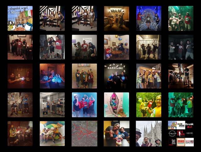 Pingouins Ténébreux, Milano & Ticino!