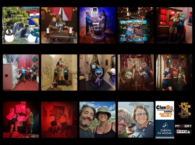 Pingouins Ténébreux, Croatie & Bosnie