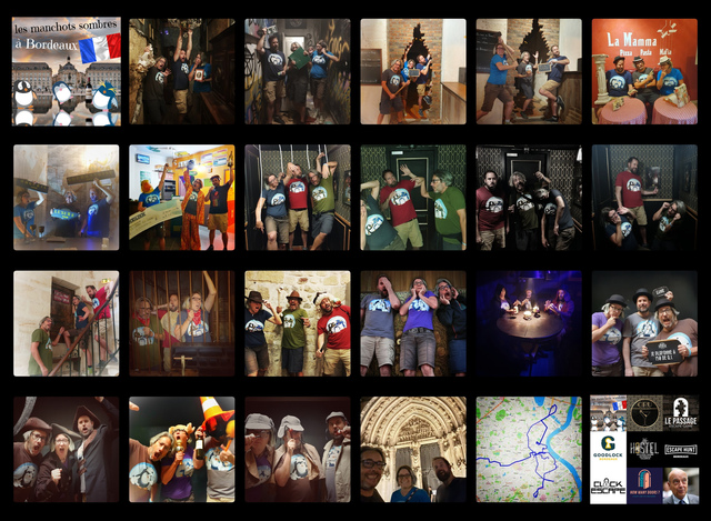 Pingouins Ténébreux, Bordeaux