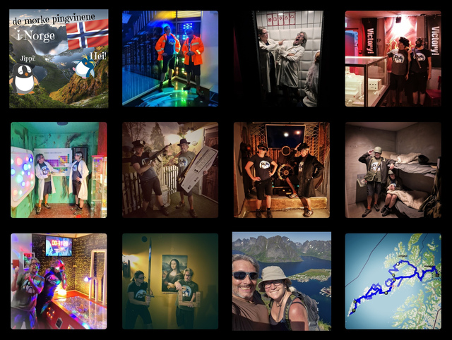 Pingouins Ténébreux, Norvège