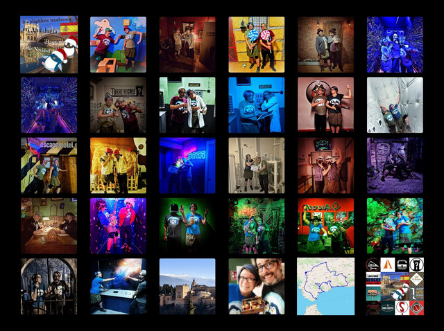 Pingouins Ténébreux, 2 pingouins en Andalousie