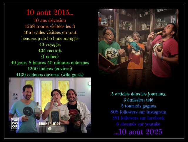 Pingouins Ténébreux, 10 ans